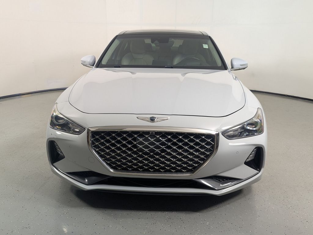 Used 2019 GENESIS G70 Advanced with VIN KMTG44LA8KU034151 for sale in Palm Beach Gardens, FL