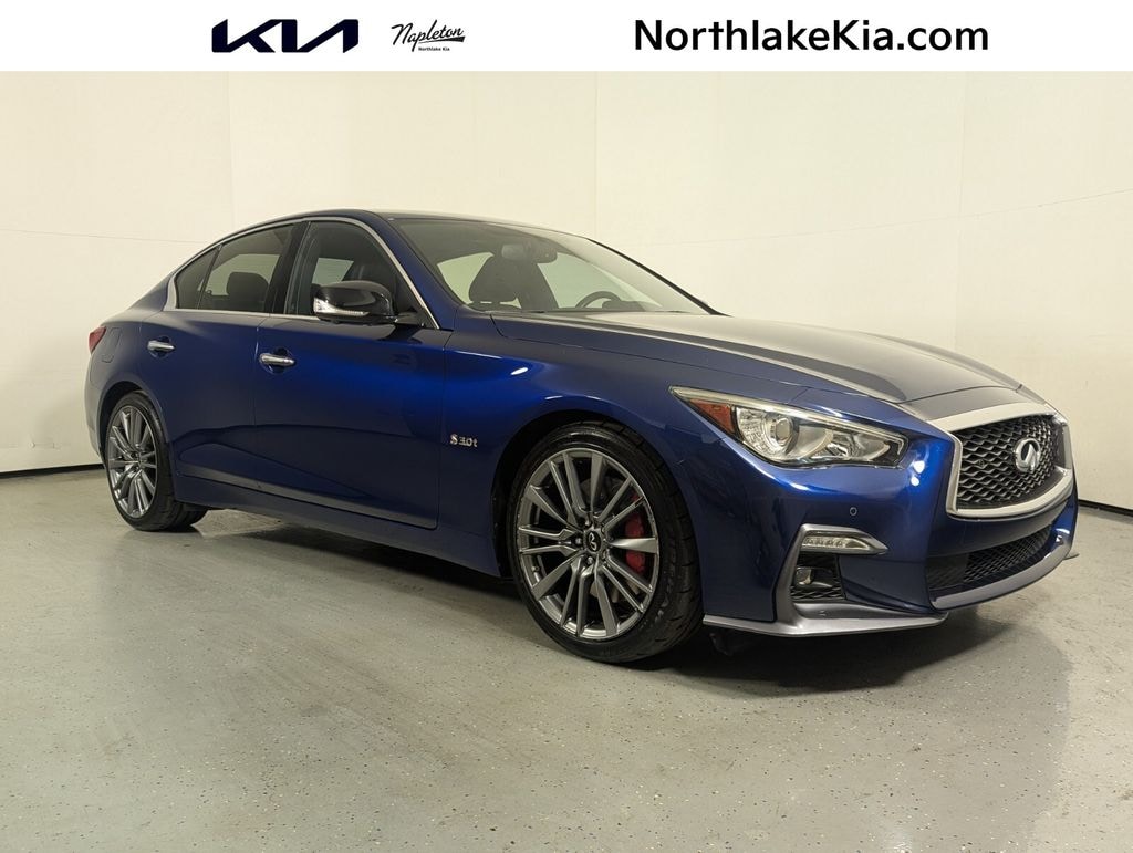 Used 2019 INFINITI Q50 Red Sport 400 Sedan