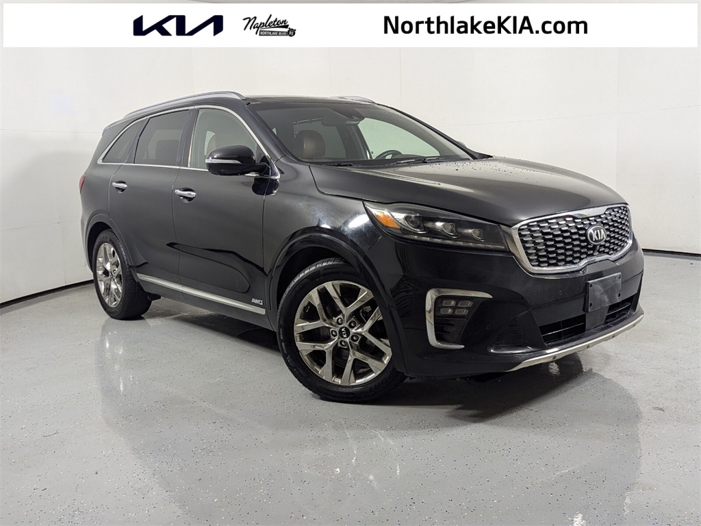 Used 2019 Kia Sorento SXL with VIN 5XYPKDA56KG523174 for sale in Palm Beach Gardens, FL