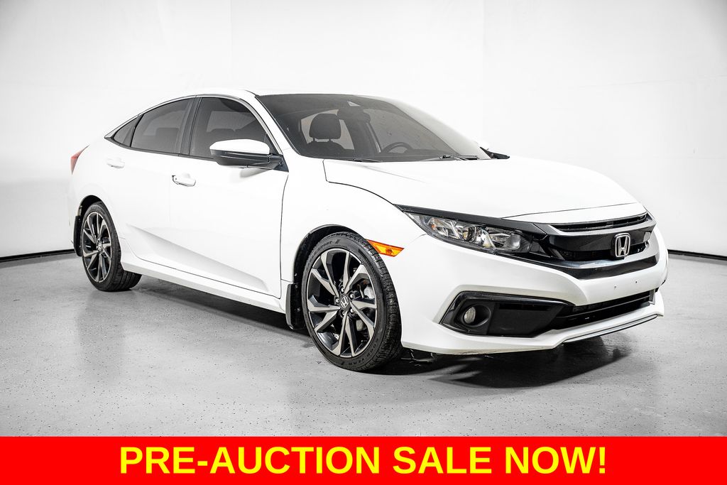 Used 2020 Honda Civic Sport with VIN 2HGFC2F85LH547809 for sale in Palm Beach Gardens, FL