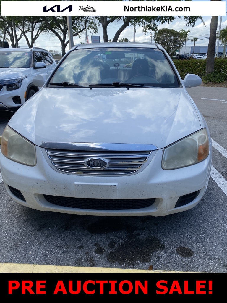 Used 2007 Kia Spectra EX with VIN KNAFE121375396183 for sale in Palm Beach Gardens, FL