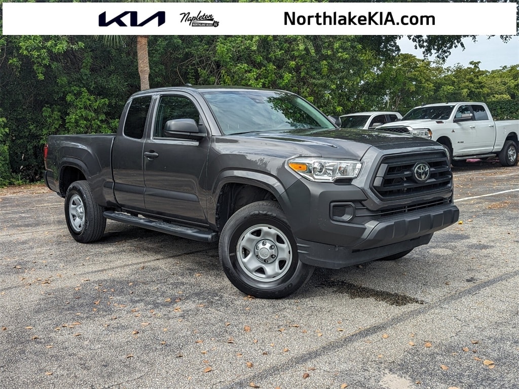 Used 2022 Toyota Tacoma SR with VIN 3TYRX5GN7NT040943 for sale in Palm Beach Gardens, FL