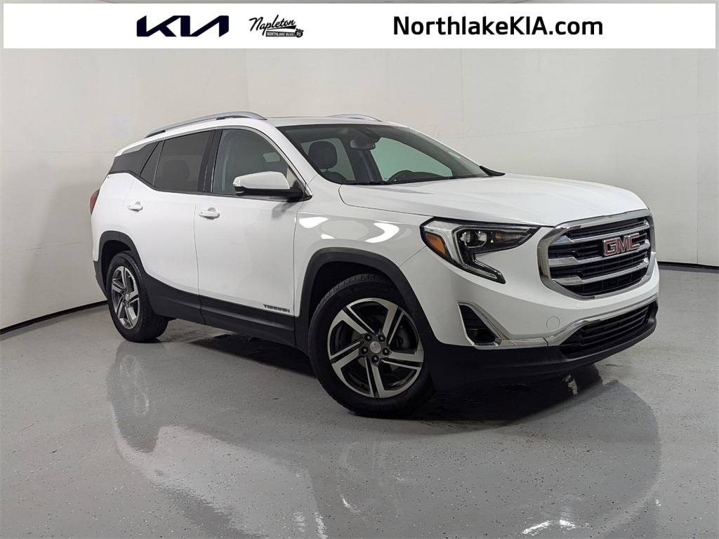 Used 2021 GMC Terrain SLT with VIN 3GKALPEVXML375741 for sale in Palm Beach Gardens, FL