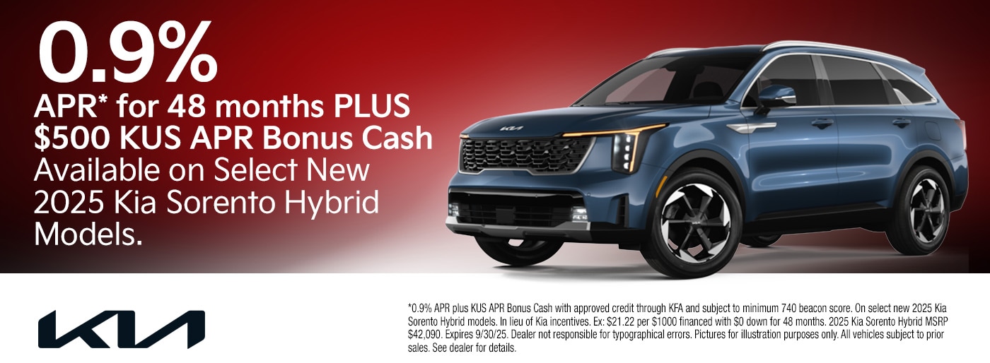 Kia Incentives September