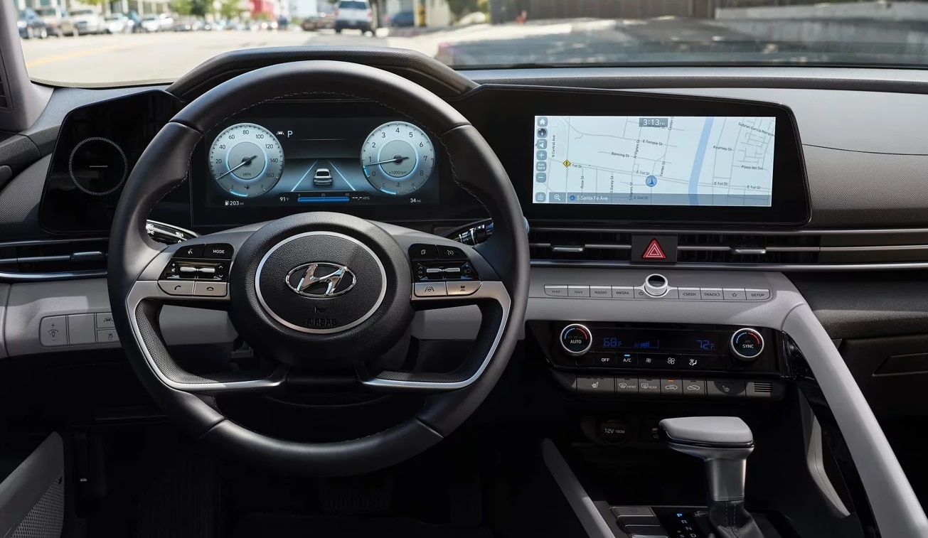 Forte vs Elantra Interior Comparison