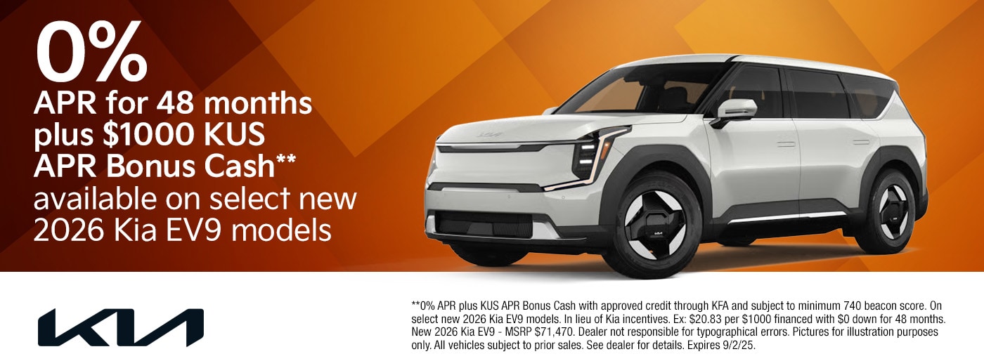 Kia Incentives August