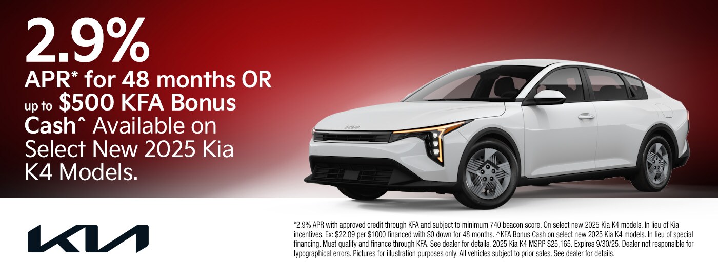 Kia Incentives September