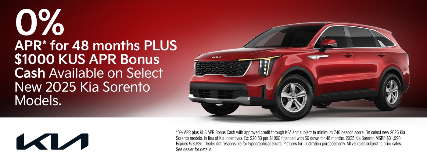 Kia Incentives September