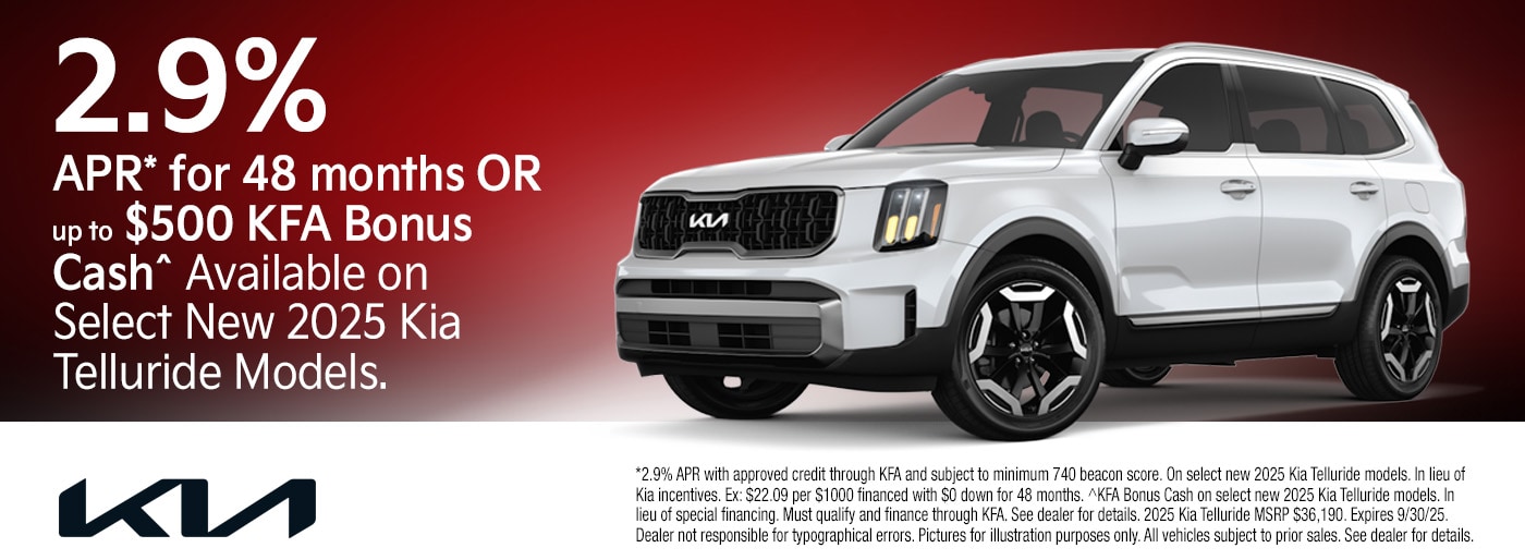 Kia Incentives September