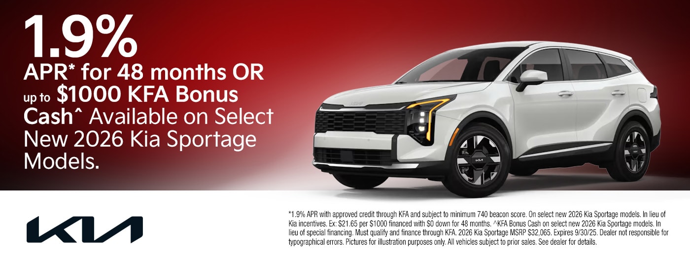 Kia Incentives September