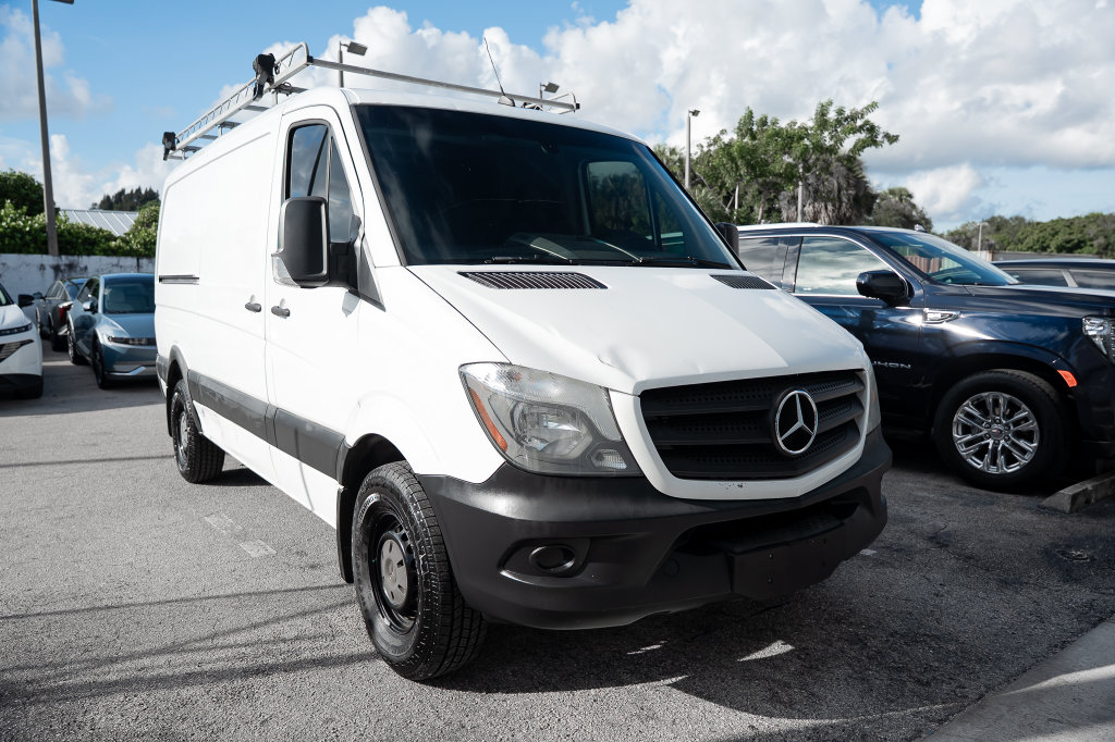 Used 2017 Mercedes-Benz Sprinter WORKER Cargo Van Base with VIN WD3PE7CD1HP524455 for sale in Palm Beach Gardens, FL