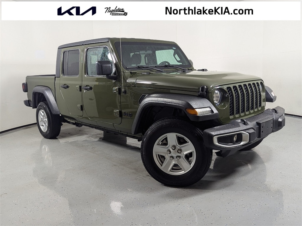 Used 2023 Jeep Gladiator Sport S with VIN 1C6HJTAG8PL514448 for sale in Palm Beach Gardens, FL