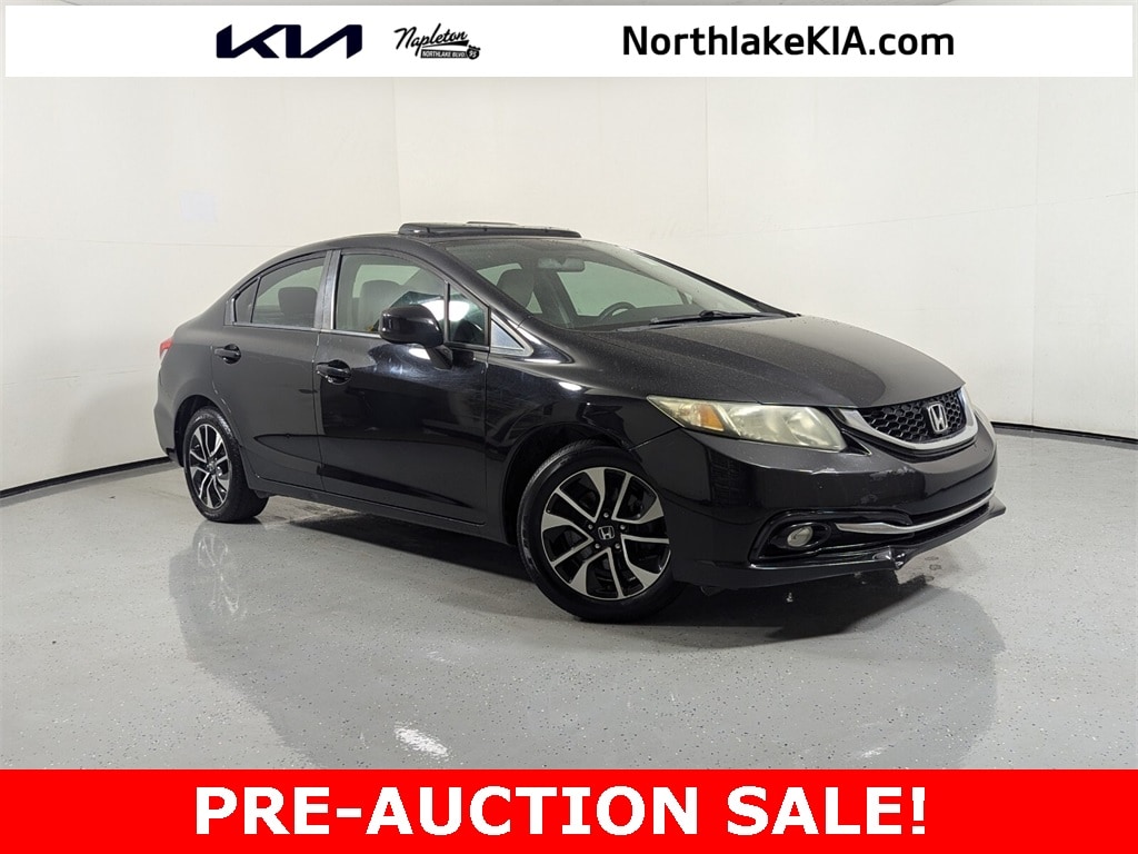 Used 2013 Honda Civic EX-L with VIN 2HGFB2F92DH502825 for sale in Palm Beach Gardens, FL