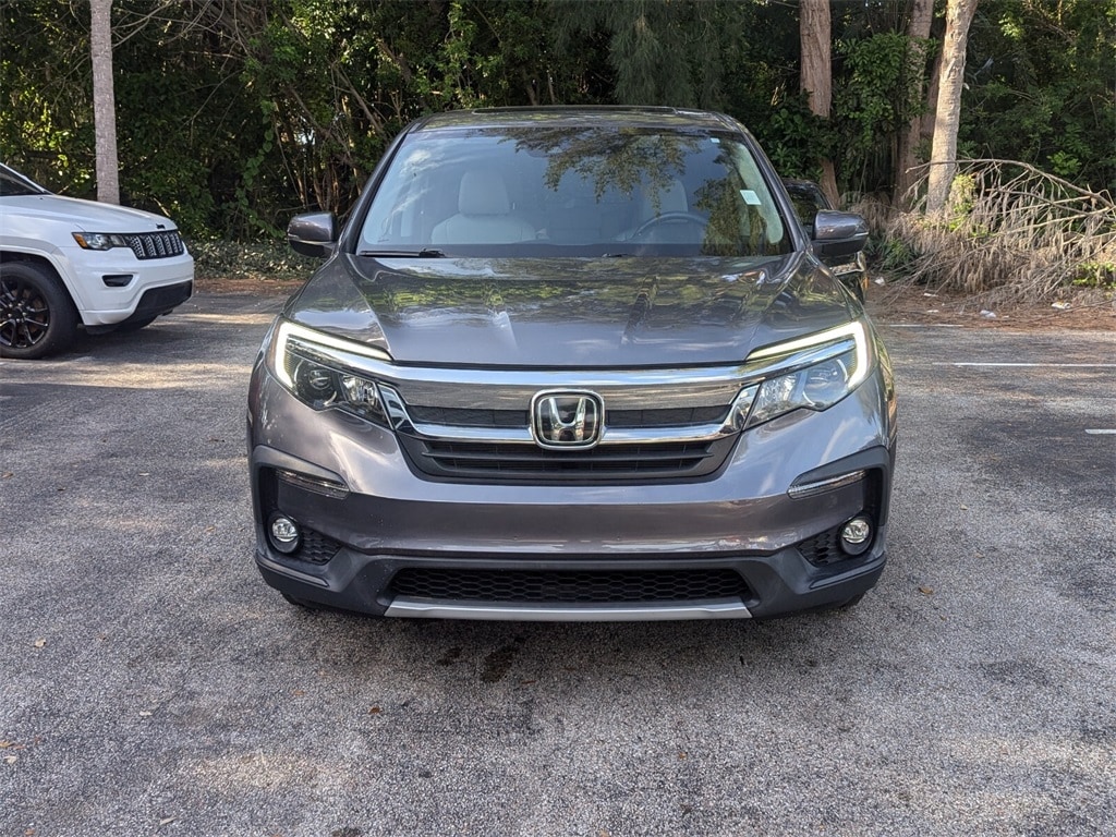 Used 2021 Honda Pilot EX-L with VIN 5FNYF5H52MB031546 for sale in Lake Park, FL