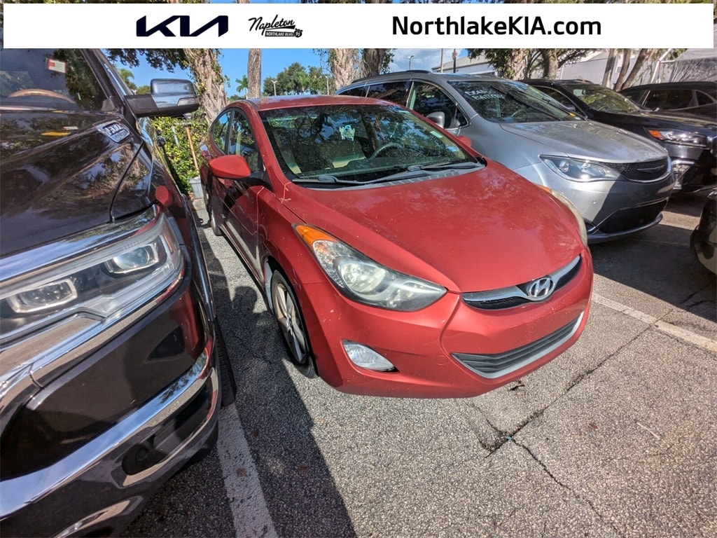 Used 2013 Hyundai Elantra GLS with VIN KMHDH4AE9DU488841 for sale in Palm Beach Gardens, FL