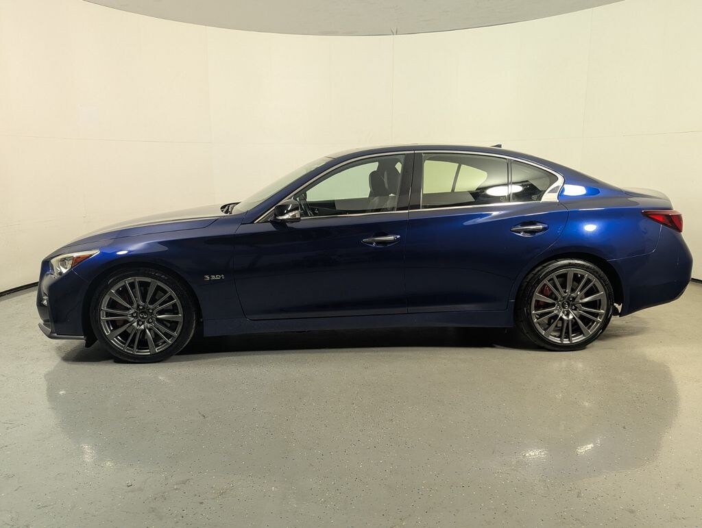 Used 2019 INFINITI Q50 Red Sport 400 Sedan