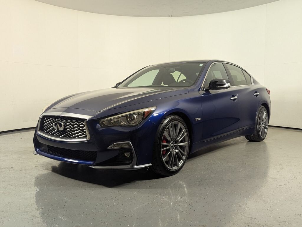 Used 2019 INFINITI Q50 Red Sport 400 Sedan