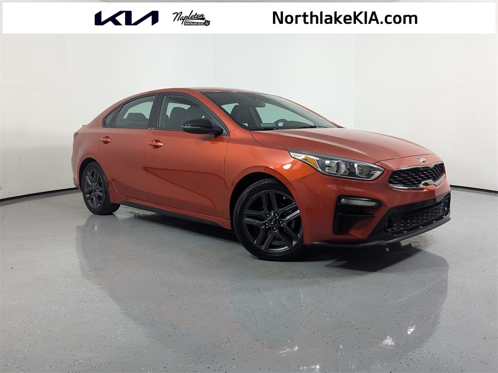 Used 2021 Kia Forte GT-Line with VIN 3KPF34AD3ME414543 for sale in Palm Beach Gardens, FL