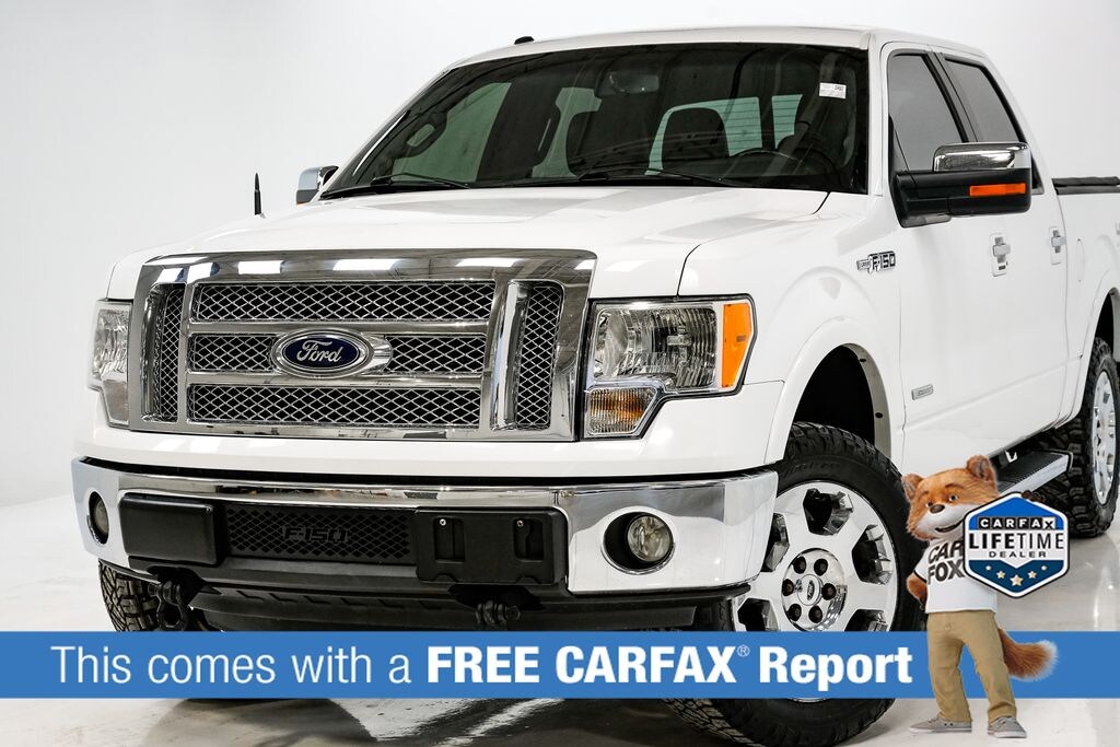 Used 2012 Ford F-150 Lariat Truck SuperCrew Cab