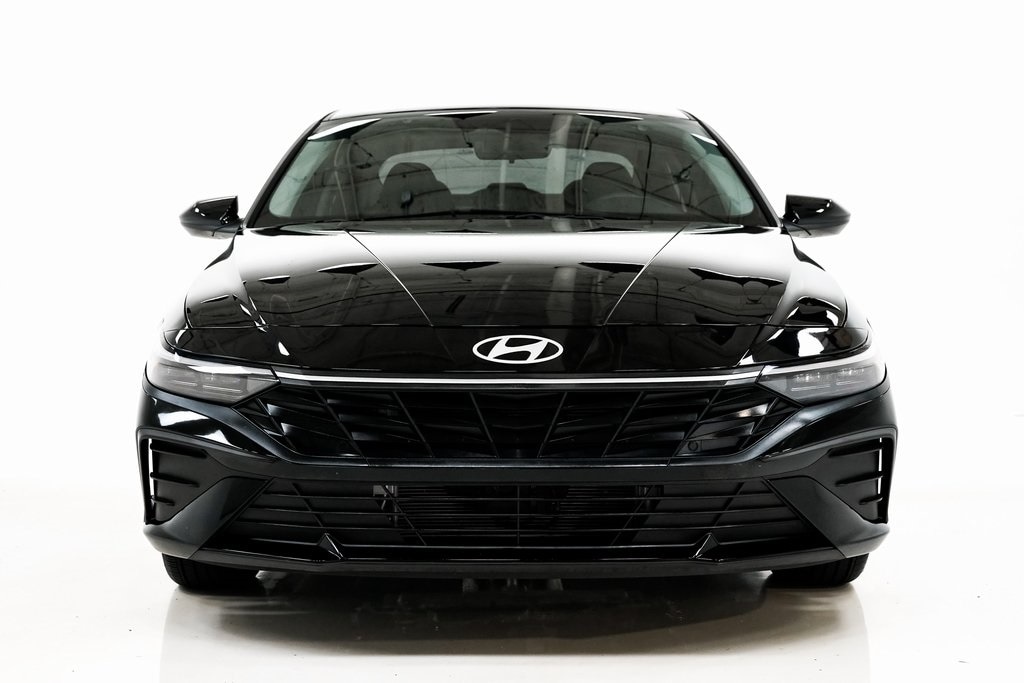 Used 2024 Hyundai Elantra Hybrid Blue Sedan