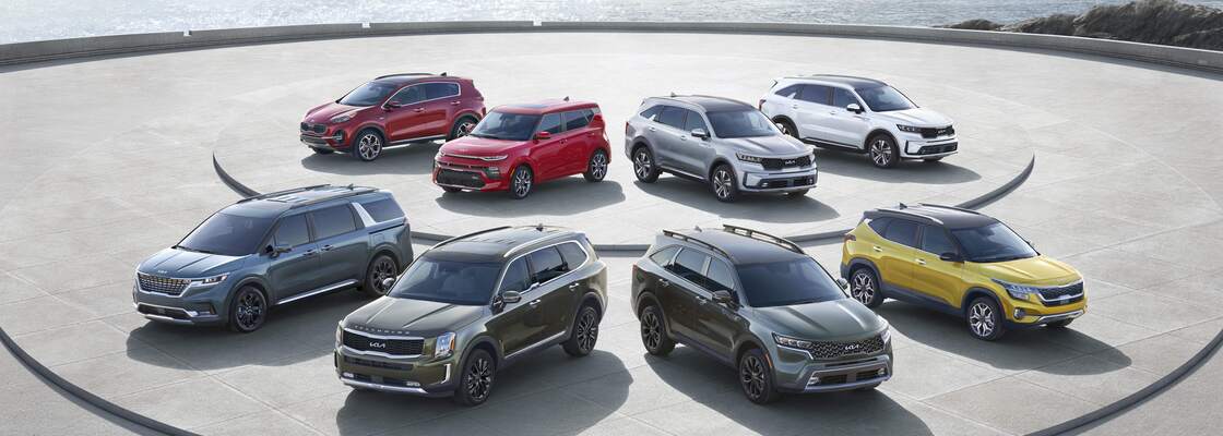 Kia SUV lineup