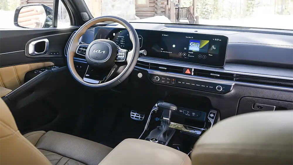 Kia Sorento Interior technology