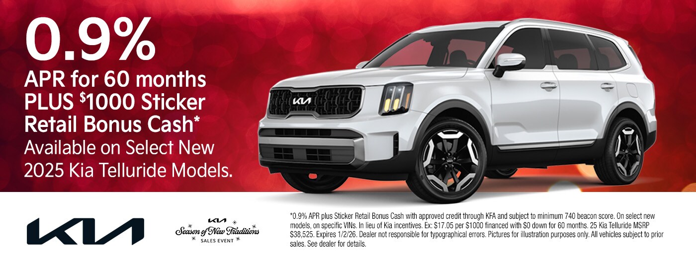 Kia Incentives December