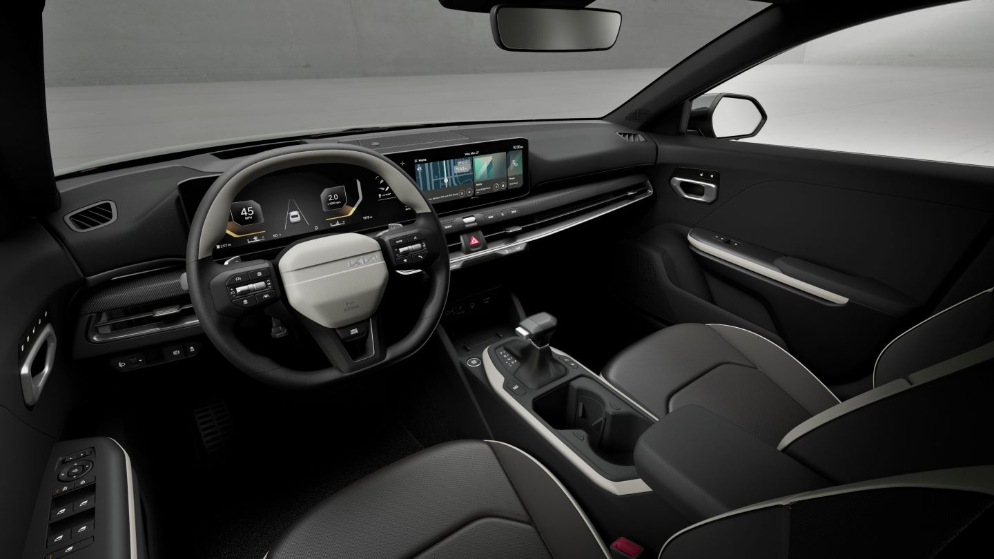 Kia K4 interior view Kia K4 interior