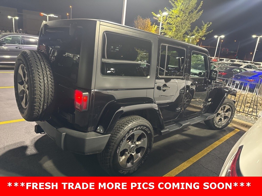 Used 2018 Jeep Wrangler JK Unlimited Sahara SUV