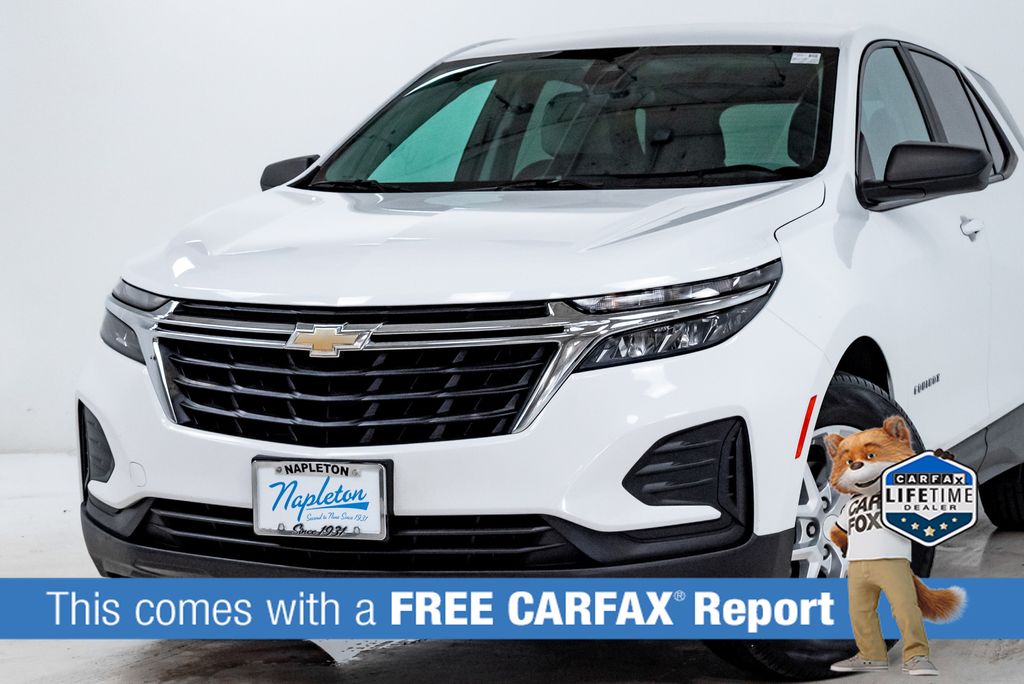 Used 2022 Chevrolet Equinox LS with VIN 3GNAXHEVXNS239145 for sale in Elmhurst, IL