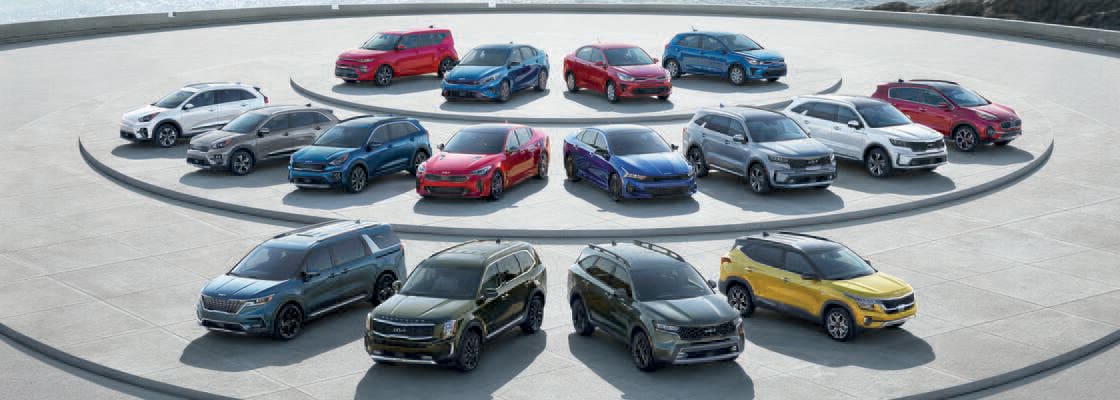 New Kia Dealership Lineup