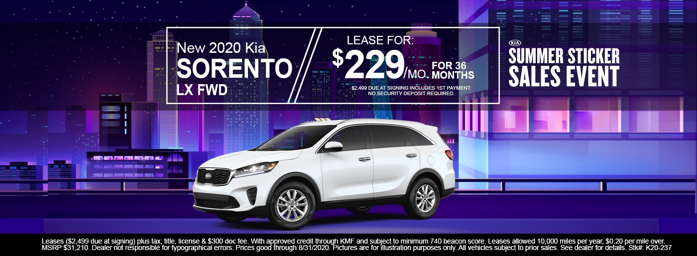 Kia Lease Deals New Kia Special Offers Napleton's Kia of Elmhurst