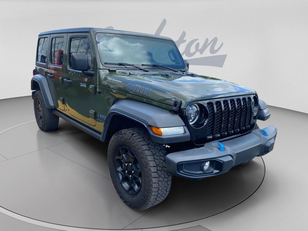 Used 2023 Jeep Wrangler Willys 4xe SUV