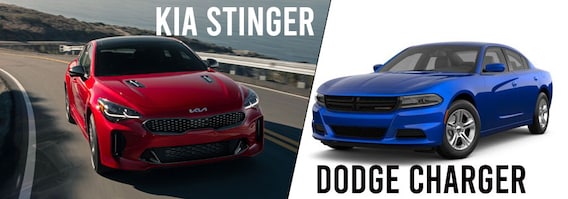 Kia Stinger vs Dodge Charger: Which Sports Car Is The Best | Find Out |  Napleton Kia of Carmel