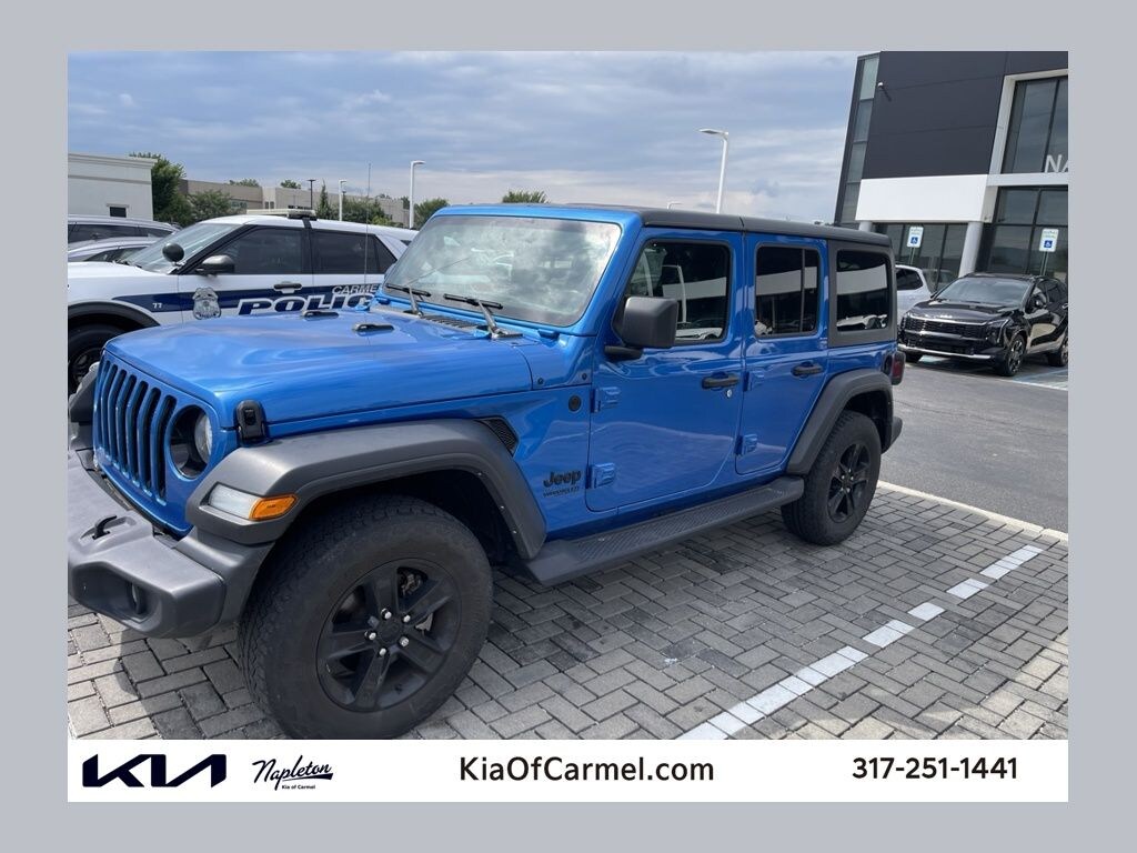 Used 2021 Jeep Wrangler Unlimited Sport Altitude SUV