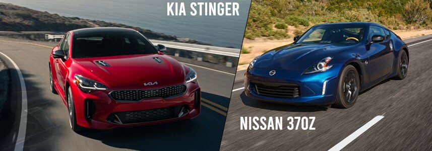 Kia Stinger vs. Nissan 370 Z