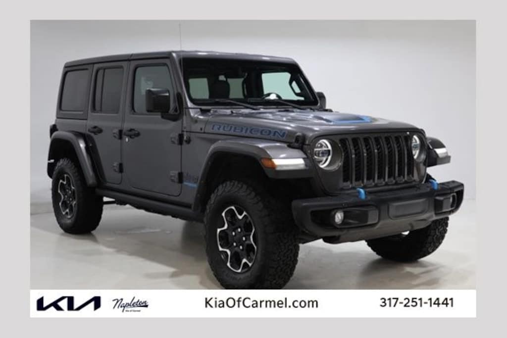 Used 2022 Jeep Wrangler Unlimited Rubicon 4xe SUV