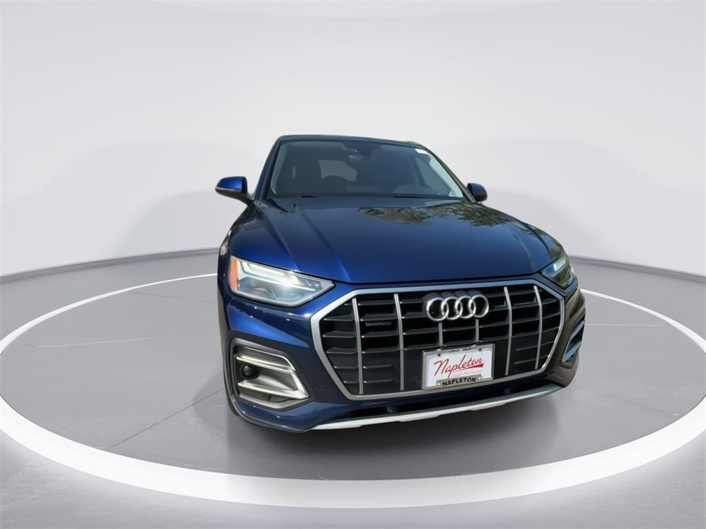 Used 2021 Audi Q5 Premium with VIN WA1AAAFY1M2053668 for sale in Indianapolis, IN