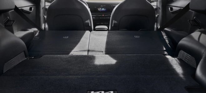 Kia Niro seats cargo space