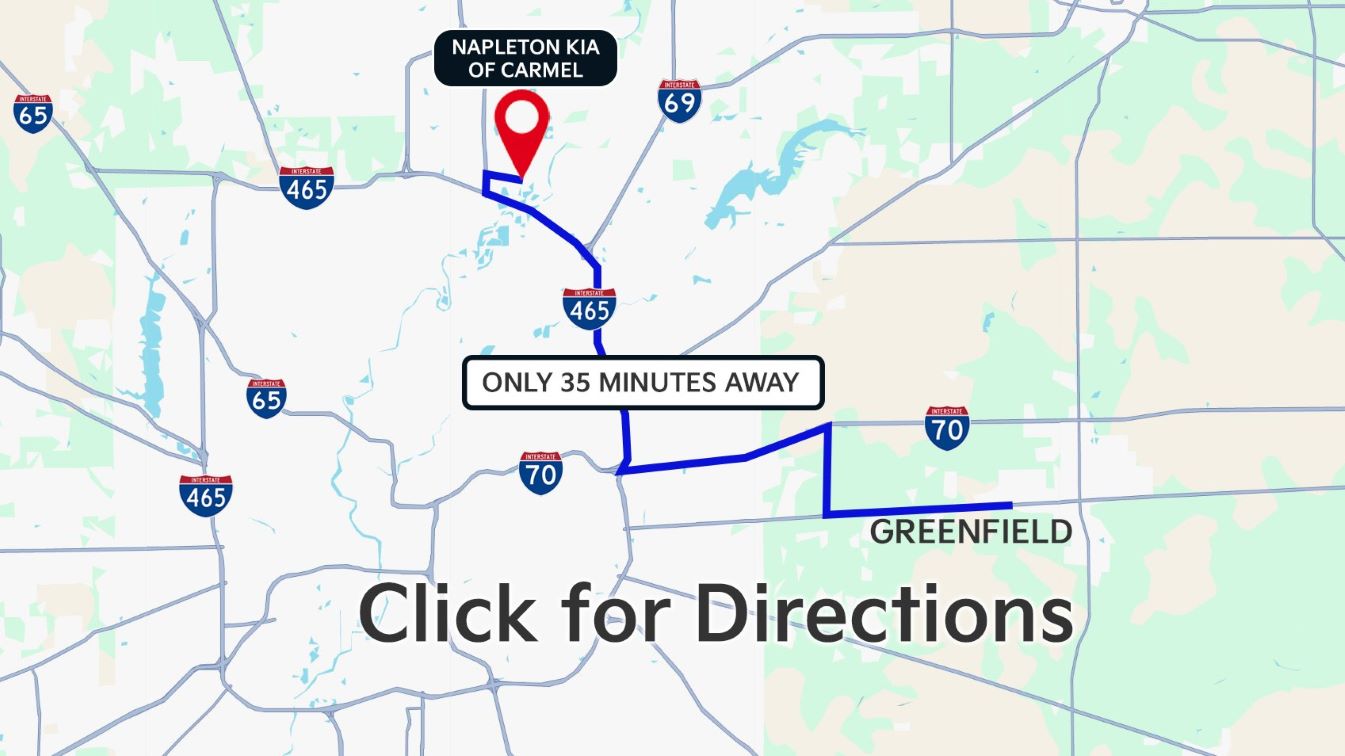 Greenfield to Kia of Carmel directions Kia Dealership Greenfield