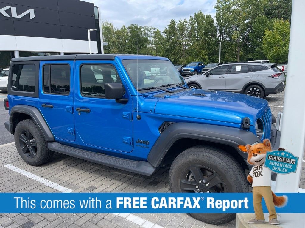 Used 2021 Jeep Wrangler Unlimited Sport Altitude SUV