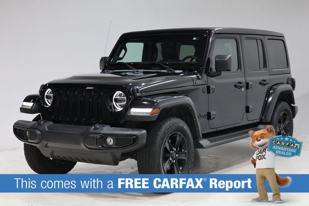 Used 2022 Jeep Wrangler Unlimited Sahara Altitude SUV