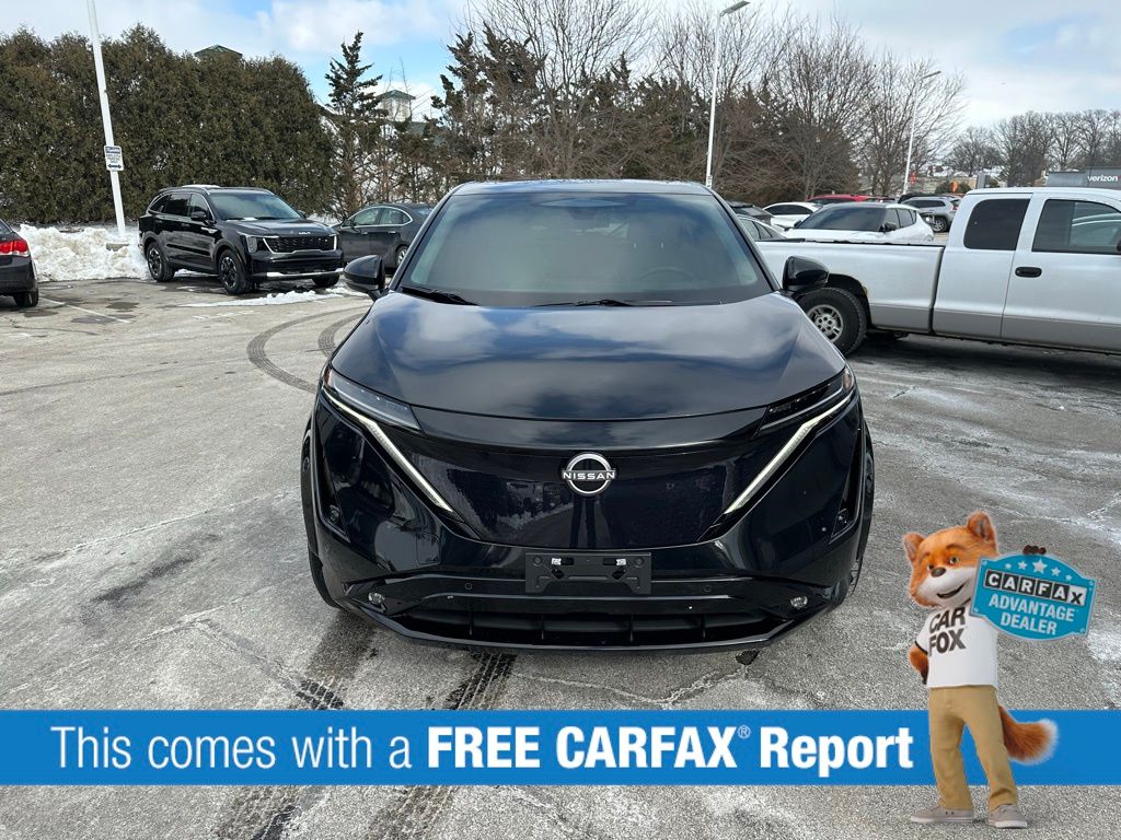 Used 2023 Nissan Ariya Platinum+ with VIN JN1DF0CD1PM708150 for sale in Fishers, IN