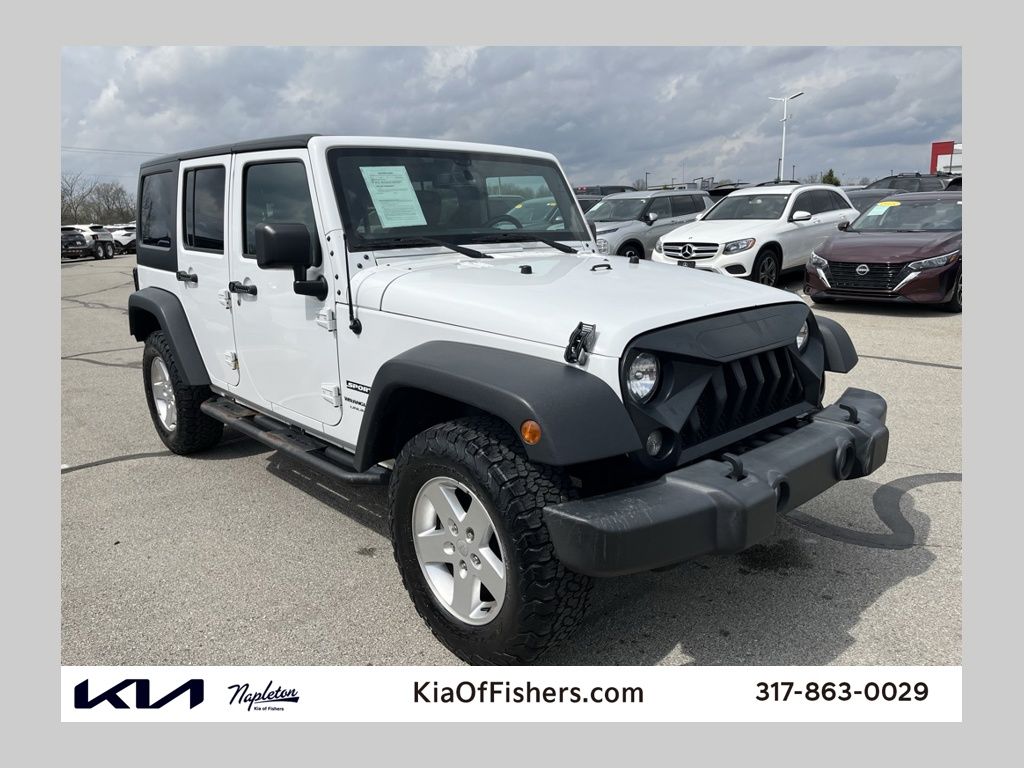 2018 Jeep Wrangler JK Unlimited Sport S