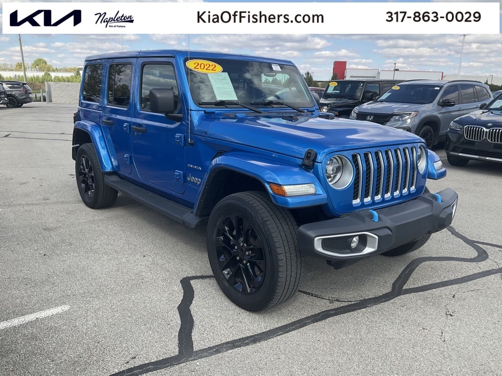 Used 2022 Jeep Wrangler Unlimited Sahara 4xe SUV