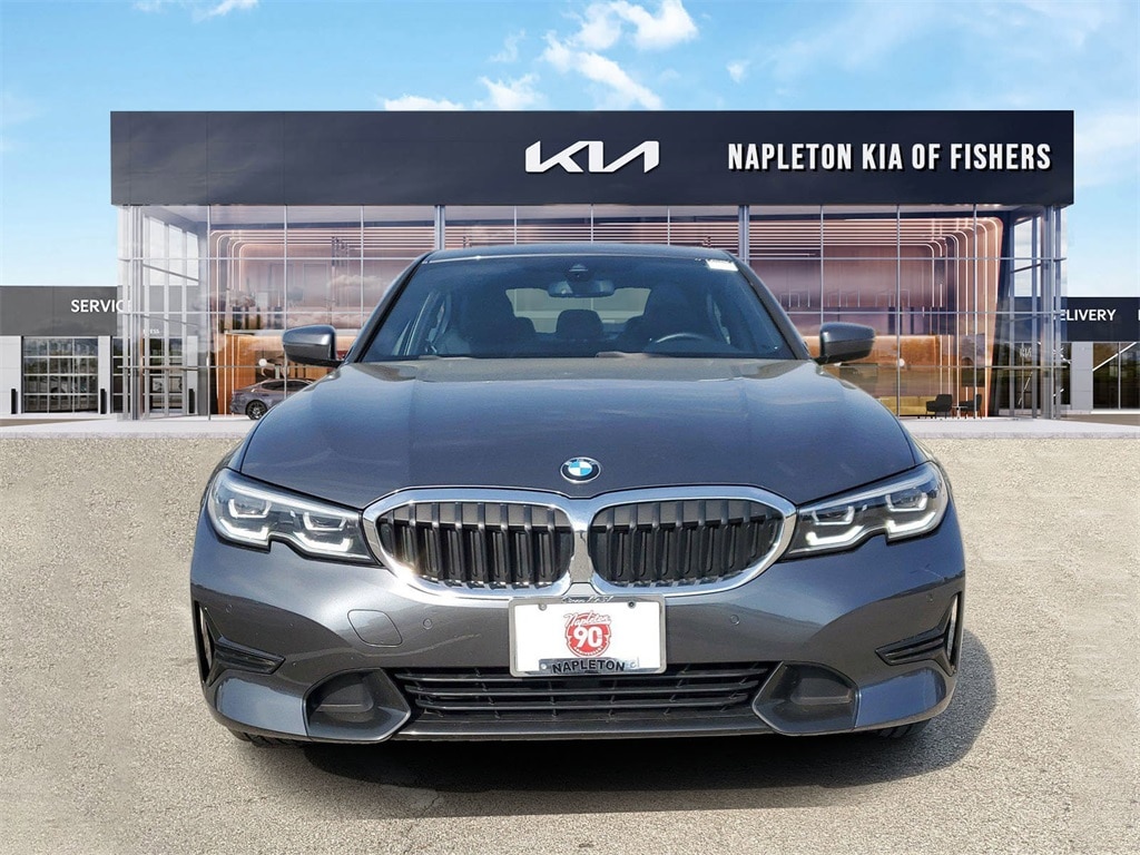 Used 2021 BMW 3 Series 330i with VIN 3MW5R7J0XM8B49169 for sale in Fishers, IN