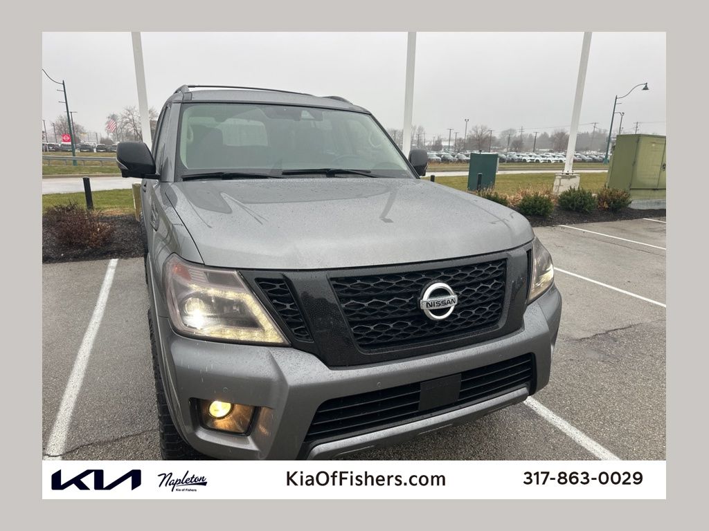 2020 Nissan Armada Platinum's photo