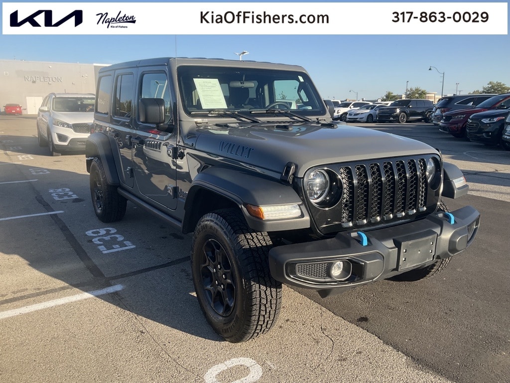 Used 2023 Jeep Wrangler Willys 4xe SUV