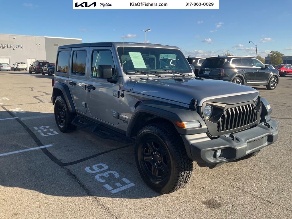 Used 2020 Jeep Wrangler Unlimited Sport S SUV