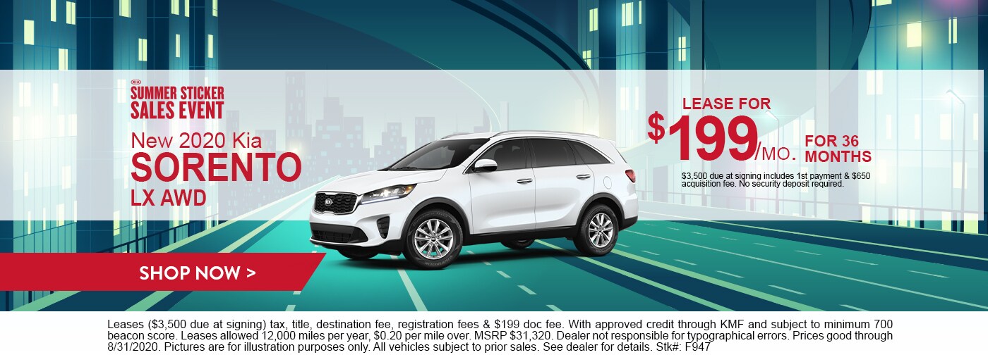 New Kia Lease Deals Fishers, IN 46038 Napleton Kia of Fishers